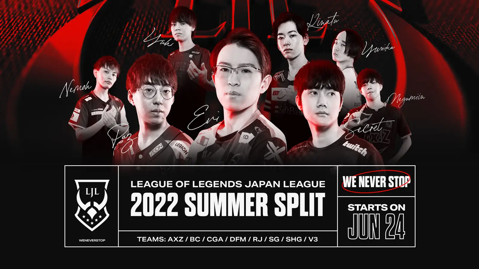 SG VS CGA｜LJL 2022 Summer Split　Day2